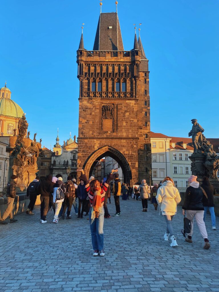 Charles Bridge Tower in Prague, Czechia