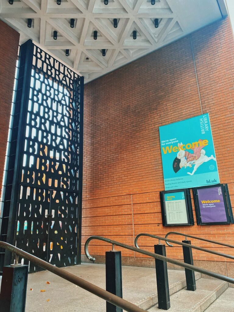 British Library Entrance