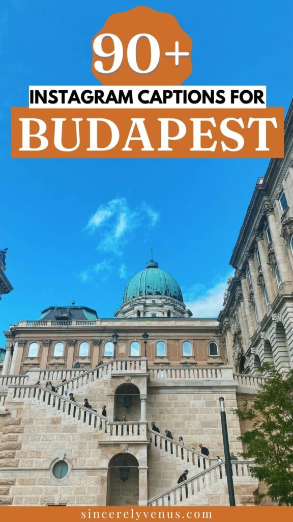 90+ Budapest Instagram Captions pin