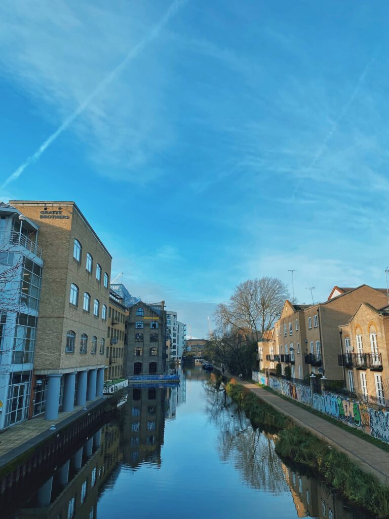 Regent's Canal in Islington London
