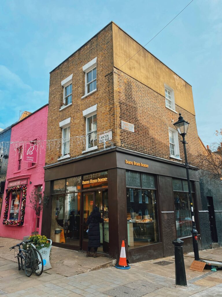 Camden Passage in Islington, London
