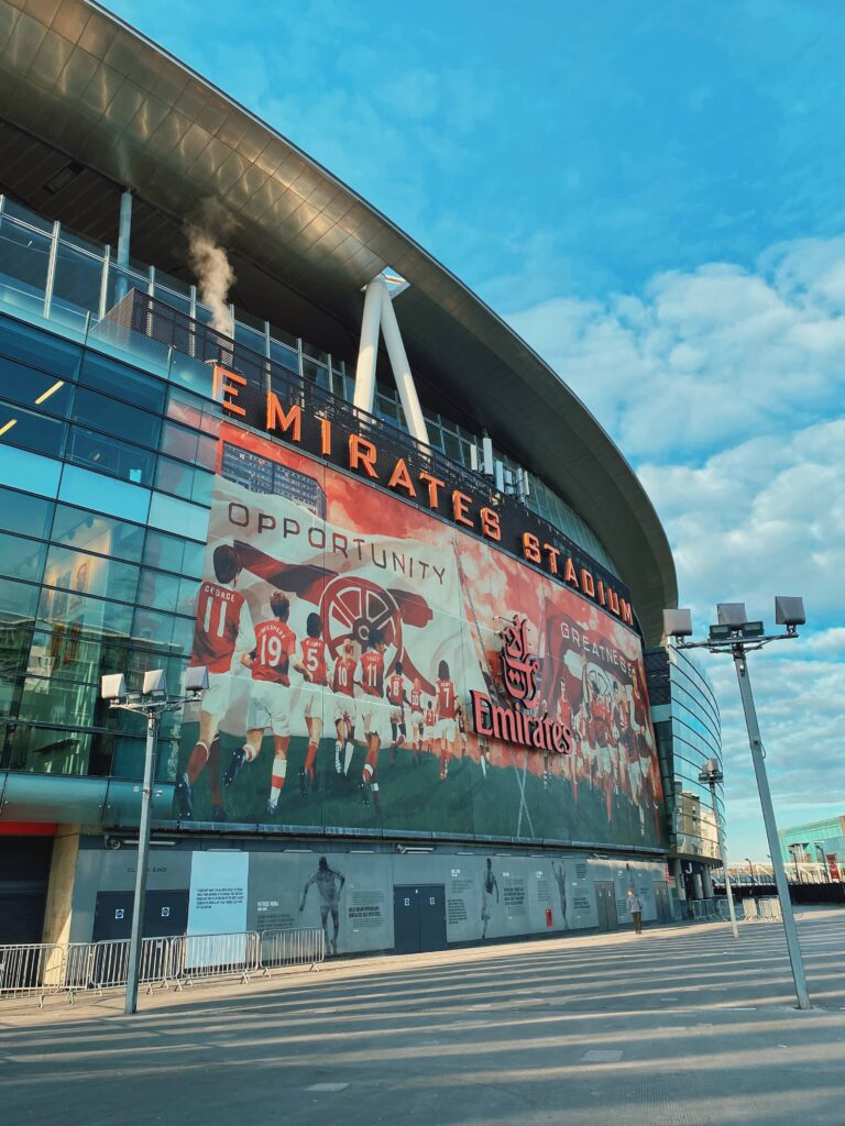 Emirates Stadium in Islington, London