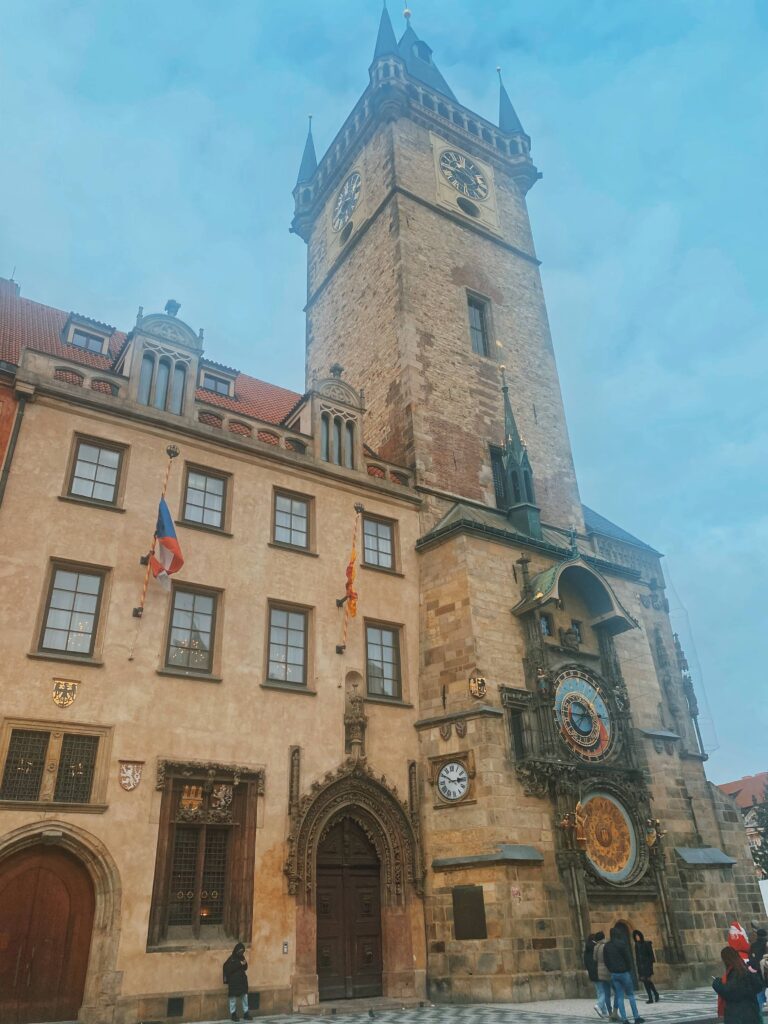Astronomical Clock Tower in Prague, Czechia