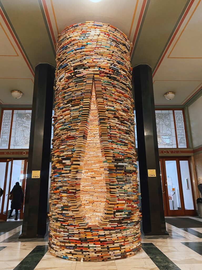 Exterior of the Infinity Book Tunnel