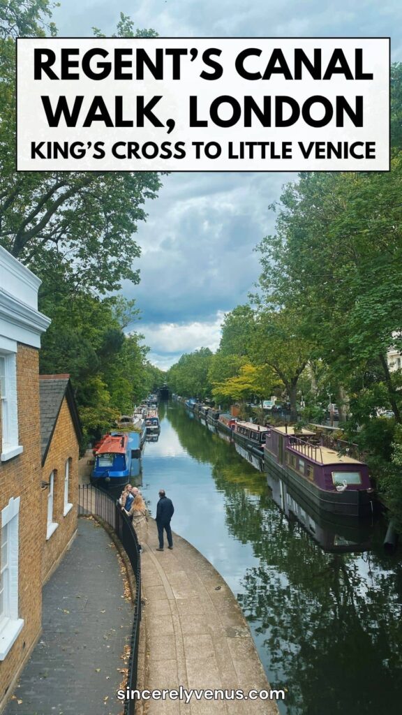 Kings Cross to Little Venice: Regent's Canal Walk pin