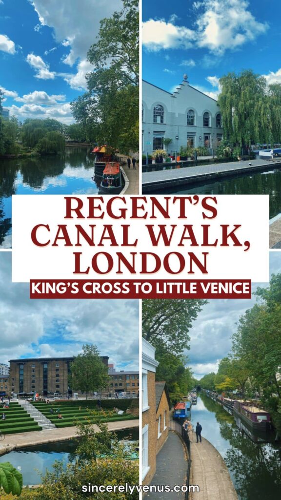 Kings Cross to Little Venice: Regent's Canal Walk pin