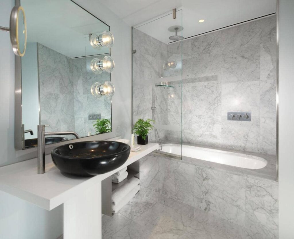 Bathroom view of Sea Containers Hotel London 
