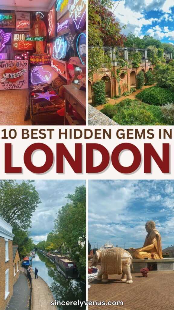 London Off the Beaten Path: 10 Hidden Gems to Explore pin