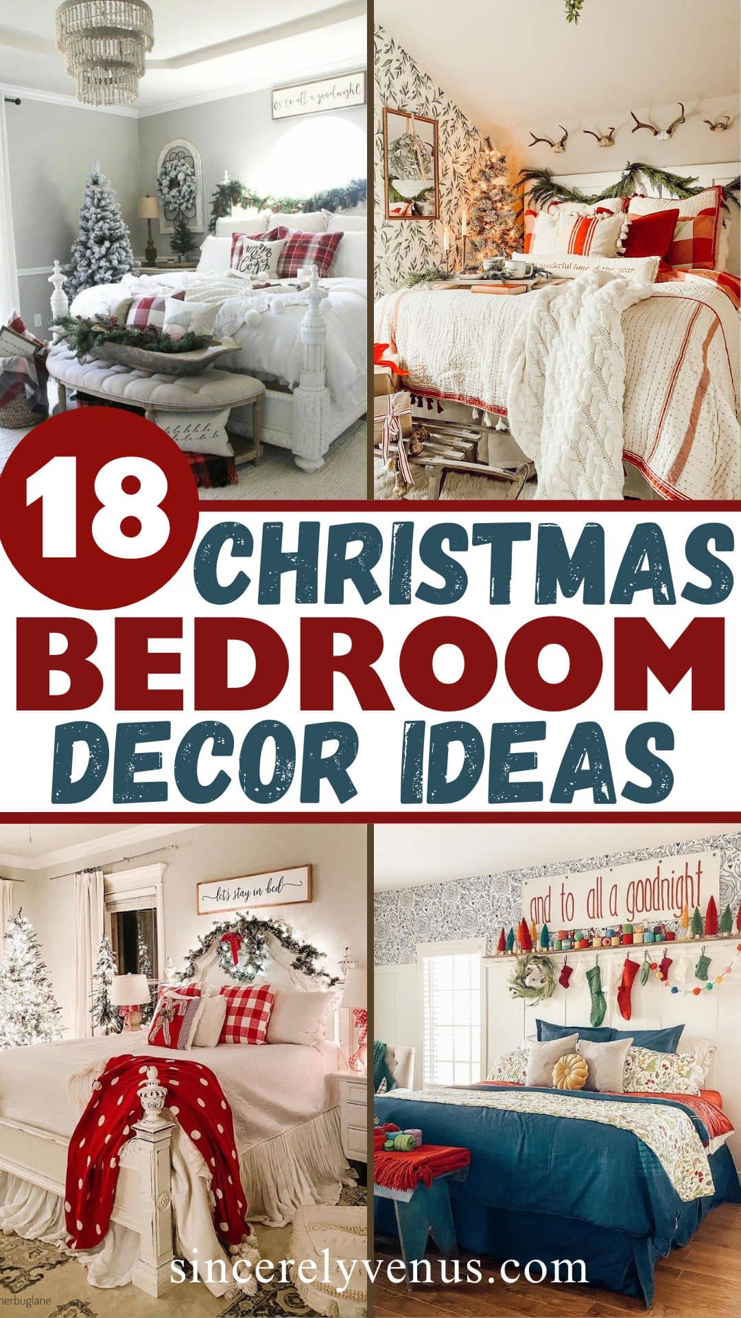 18 Beautiful Christmas Bedroom Decor Ideas