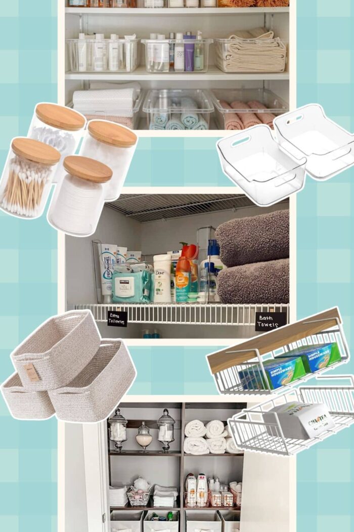 10 Practical and Easy Bathroom Closet Organization Ideas