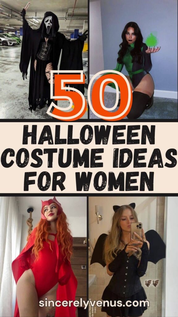 Halloween costume ideas for women pin