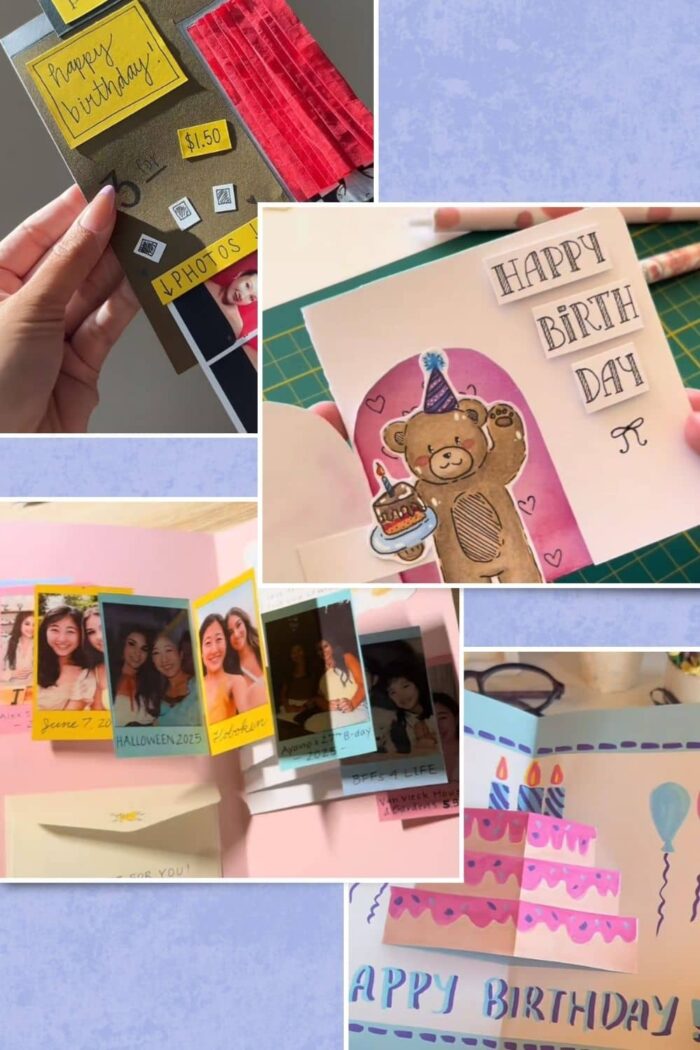 10 Adorable Handmade Birthday Card Ideas to Surprise Someone Special