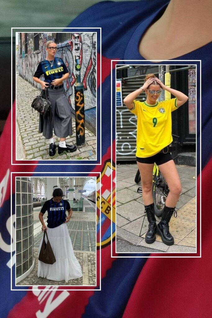 Soccer jersey outfits